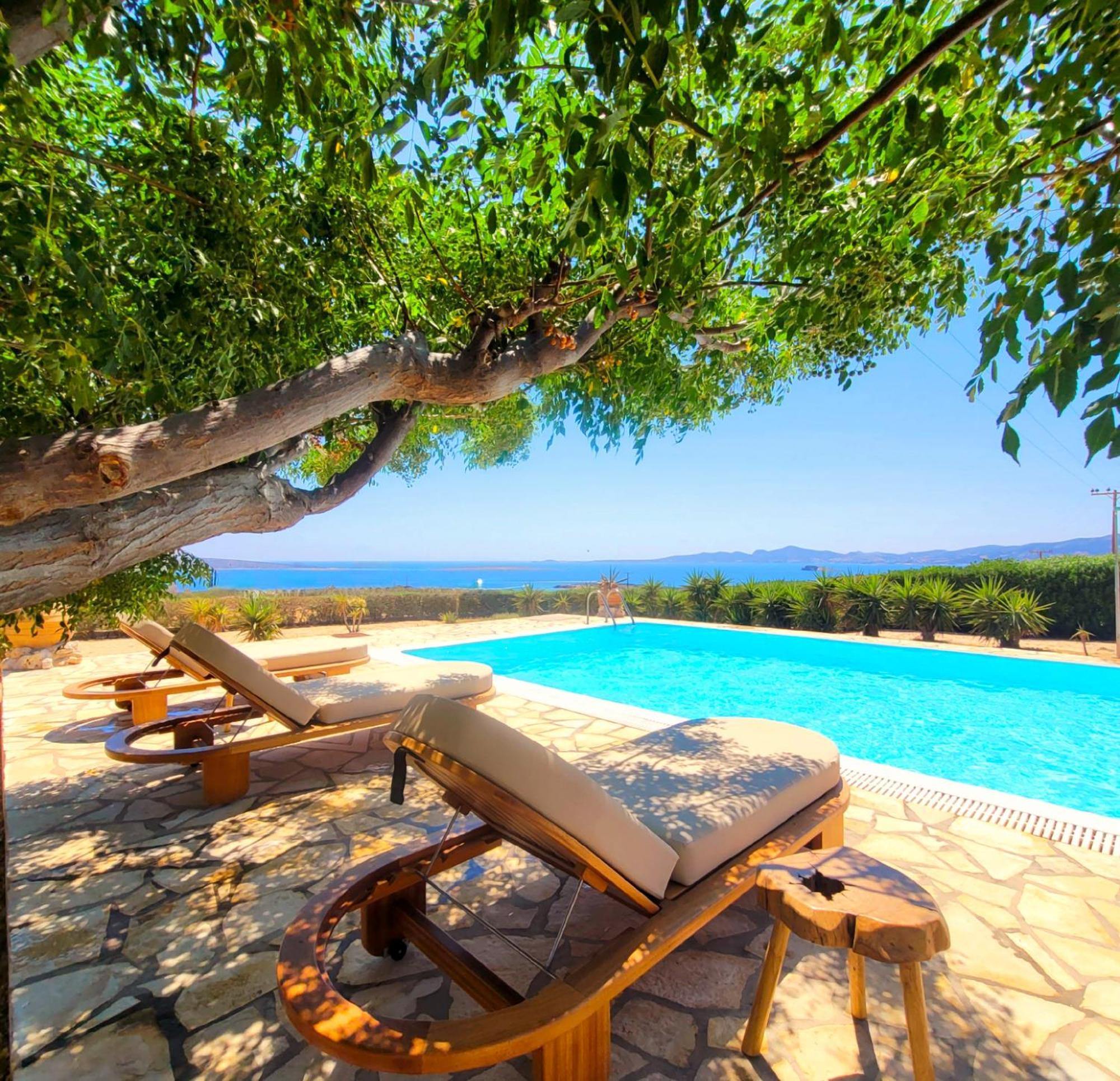 Paros Afrodite Luxury Villas Alikí 外观 照片