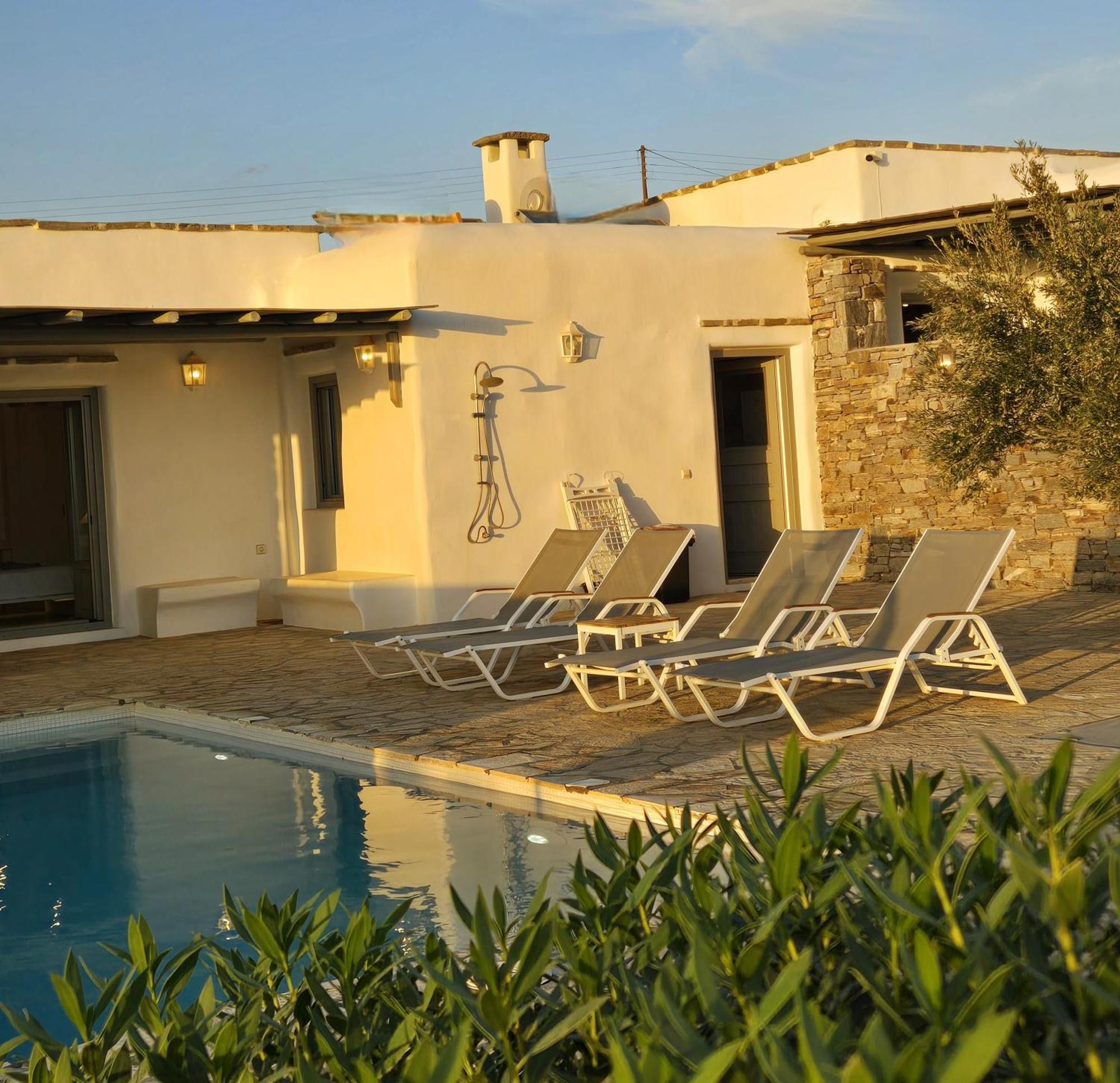 Paros Afrodite Luxury Villas Alikí 外观 照片